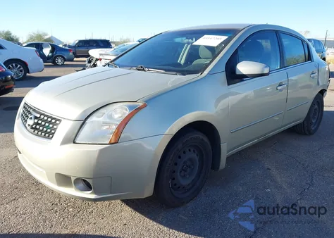 2007 Nissan Sentra 2.0S z USA, uszkodzony, nr VIN 3N1AB61E77L722853